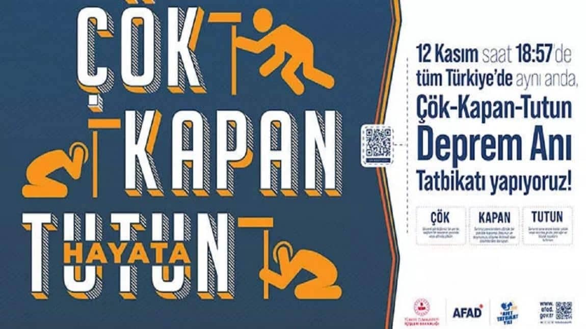 YANGIN VE DEPREM TATBİKATI