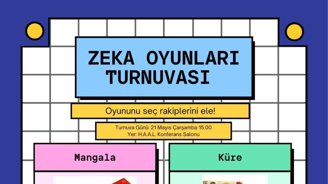 SENE SONU SINIFLAR ARASI AKIL ZEKA OYUNLARI TURNUVASI